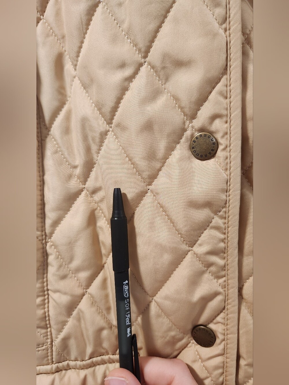 Barbour Saddleworth Quilted Gilet Vest Womens Size US 12 - Picture 11 of 11